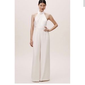 Jill stuart white jumpsuit